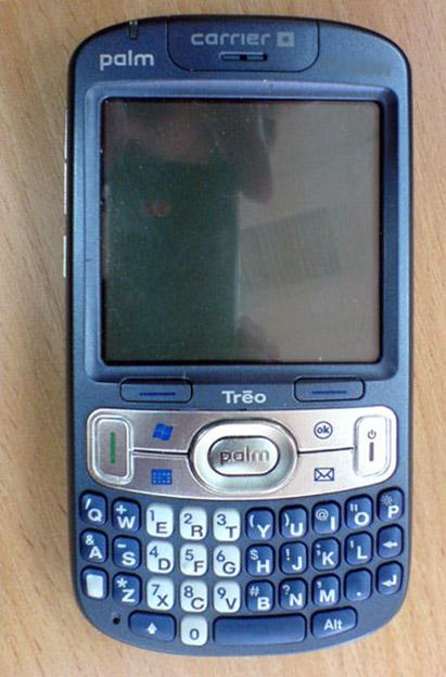 Palm Treo 800w première photo