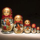 Russian Dolls Stock Photos