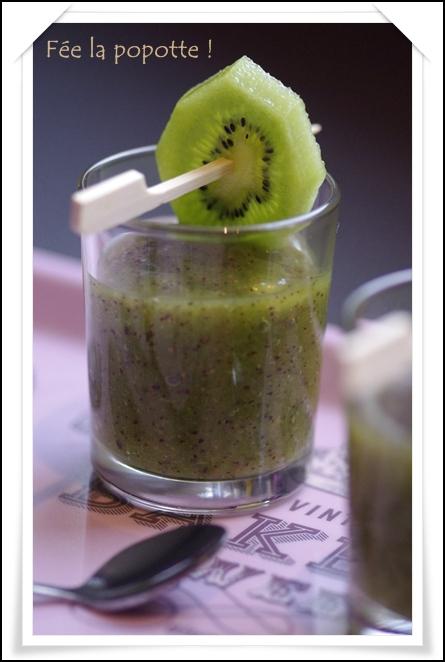 Soupe de kiwi soupe 3