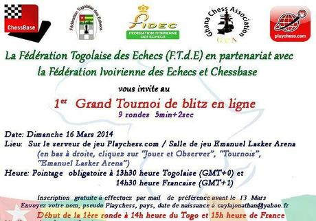 A noter sur vos agendas ! Blitz en ligne