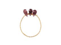 Les bijoux du Zodiaque de Caroline Najman BAGUE GOUTTE TOURMALINE 85Ôé¼