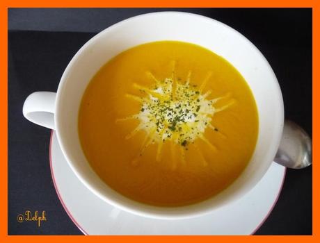 Soupe de carottes au lait de coco Soupe de carottes au lait de coco
