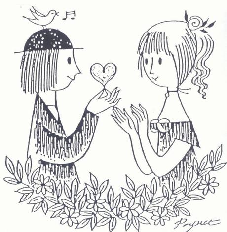 Saint-Valentin – La fête des amoureux . . . de Peynet et de Brassens Peynet 8