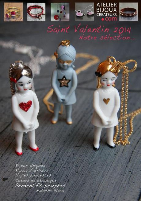 Pour la Saint-Valentin, avec l'Atelier de Bijoux Créateurs, choisissez un bijou coloré, amoureux et unique !