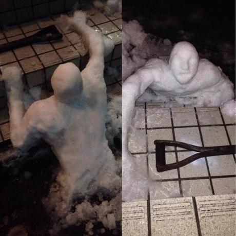 Les bonhommes de neige inquiétants d’Hikaru hikaru-neige03