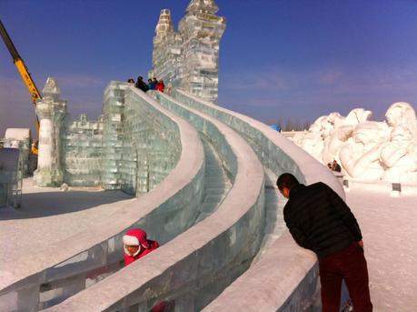 Harbin : festival de sculptures sur glace