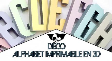 Creer son alphabet en 3d Creer son alphabet en 3d