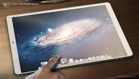 iPad Pro : un concept 13 pouces sous OS X iPad Pro Concept OX S