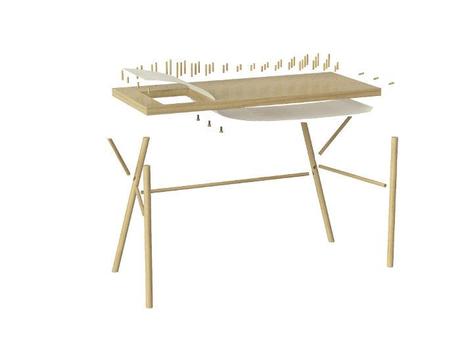 Le bureau Inlandsis par Mathilde Roman et Pauline Androlus Le bureau Inlandsis par Mathilde Roman et Pauline Androlus