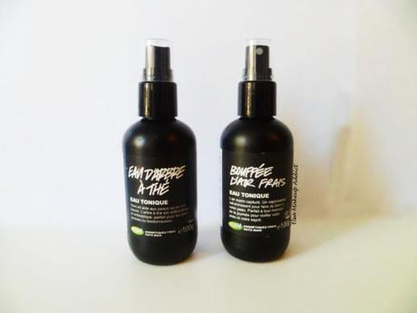 Mes toniques Lush : Eau d’arbre à thé et Bouffée d’air frais Toniques Lush 1