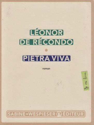 Pietra viva - Léonor de Récondo ***