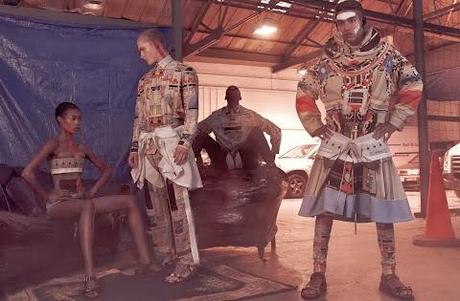 Une mode ethnique pour l’été 2014 par DSection avec Givenchy.