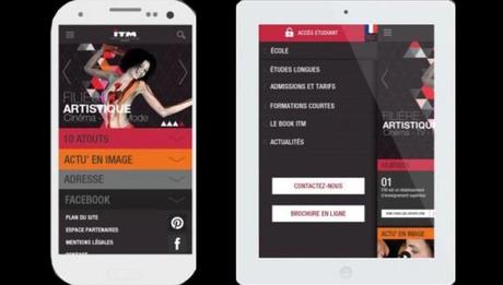 itm tablette Flat design, One page et Responsive : les 3 grandes tendances du webdesign en 2014