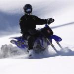MOTEUR: Votre moto de cross devient votre moto de neige