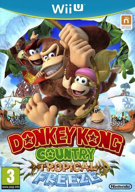 jaquette donkey kong country tropical freeze wii u wiiu cover avant Test   Donkey Kong Country : Tropical Freeze   WiiU