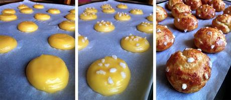 Chouquettes explosives Chouquettes explosives