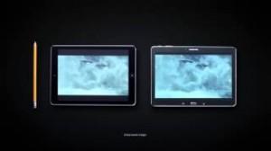 La Galaxy Tab Pro se moque aussi de l’iPad