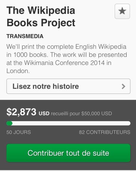Ces fous veulent imprimer tout Wikipedia en 1000 volumes
