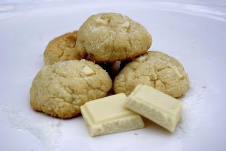 Cookies coco et chocolat blanc