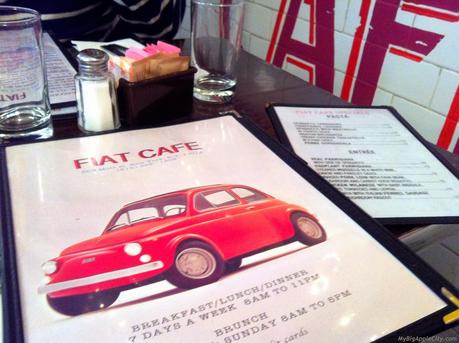 Fiat Café pour un brunch dans Little Italy à New York