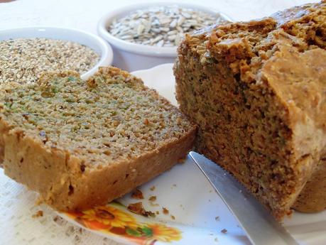 Cake aux graines de tournesol et de sésame (Vegan)