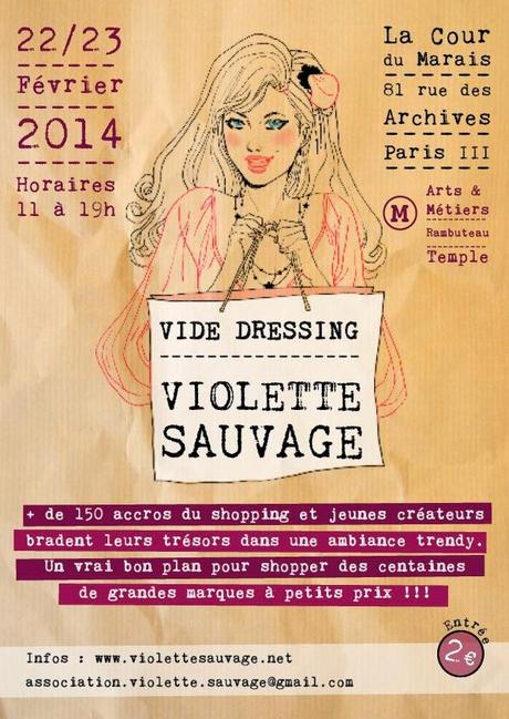 # Violette Sauvage # Vide dressing