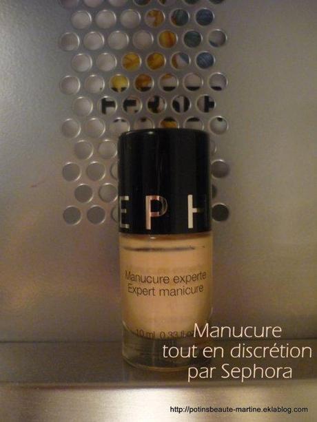 Manucure Experte Sephora – le vernis neutre et discret qui sublime mes ongles - Classic beige