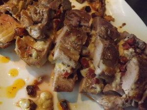 Filet mignon de porc au chorizo et fromage Ossau Iraty AOP Filet mignon de porc au chorizo et fromage Ossau Iraty AOP
