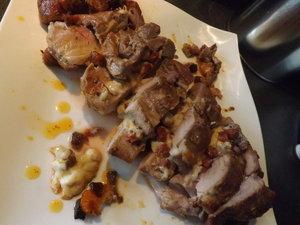 Filet mignon de porc au chorizo et fromage Ossau Iraty AOP Filet mignon de porc au chorizo et fromage Ossau Iraty AOP
