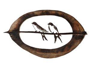 L'Art a un prix, il peut être éphémère mais que c'est beau.... Balade en forêt et cette petite