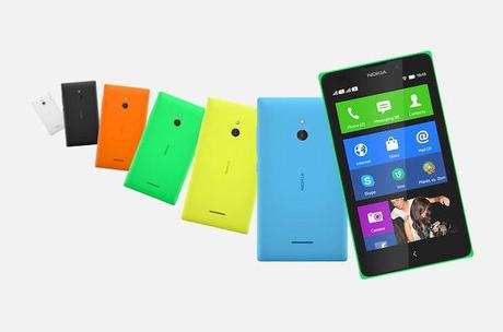 Nokia X XL MWC 2014 : Nokia lance 3 modèles low cost sous un Android modifié
