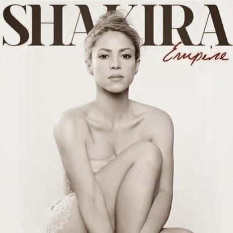 La pochette du nouveau single de Shakira, Empire.
