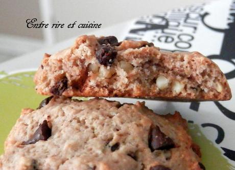 Cookies aux 2 amandes et pépites de chocolat Cookies aux 2 amandes et pépites de chocolat