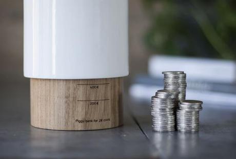 DESIGN : Piggy bank for 2€ coins 4