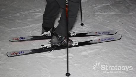 Des skis entièrement imprimés en 3D