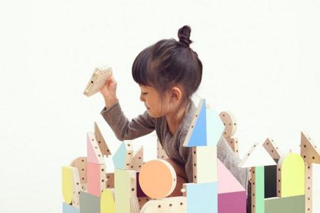 Dowel blocks le kit de construction pour enfant par Ichiro Design Dowel blocks le kit de construction pour enfant par Ichiro Design