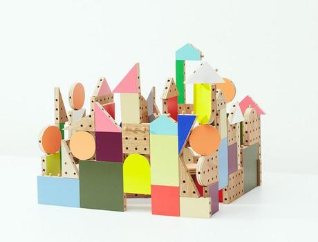 Dowel blocks le kit de construction pour enfant par Ichiro Design Dowel blocks le kit de construction pour enfant par Ichiro Design