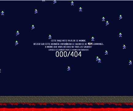 Talent à suivre : Romain Brasier et ses pages d’erreur 404 vidéoludiques !