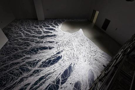 oeuvres de l'artiste motoi yamamoto retour à la mer sculpture de sel