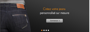Le selvedge de Jeanuine : nouvelle toile de jean haut de gamme Jeanuine jeans personnalisés