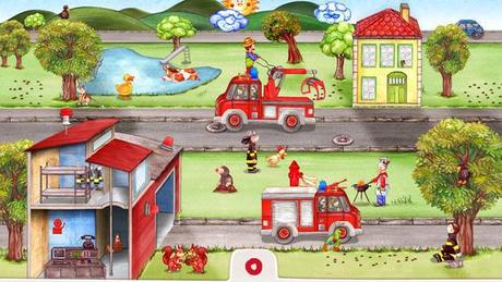 Mini-pompiers, l'App de la semaine (livre interactif)