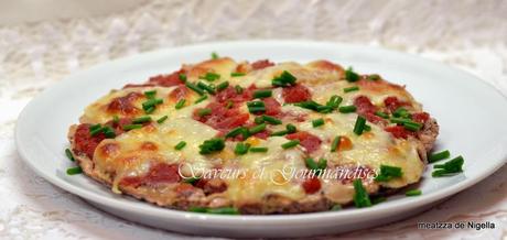 Meatzza ou Pizza Viande de Nigella.