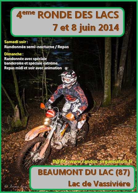 4 ème Ronde des Lacs (87) le 7 et 8 juin 2014 4 ème Ronde des Lacs (87) le 7 et 8 juin 2014