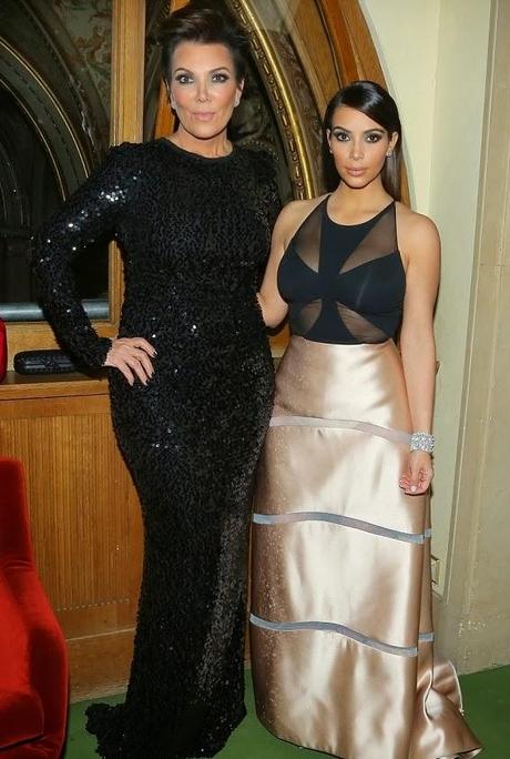 Kim Kardashian au Vienna Ball à Vienne - 28.02.2014
