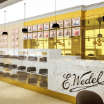 DESIGN : Cafe E.Wedel, une déco pour les amoureux du chocolat