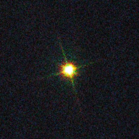 SN 2014J  par Hubble