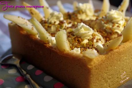 Tarte poires mascarpone