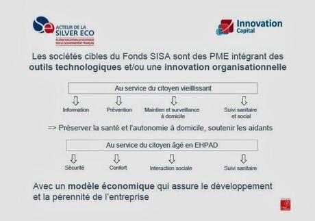 Innovation Capital annonce le lancement du fonds d’investissement sectoriel SISA dédié à la filière Silver économie Innovation Capital annonce le lancement du fonds d’investissement sectoriel SISA dédié à la filière Silver économie