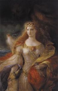 Alienor d'Aquitaine was one butt-kicking lady. First off, she owned basically all of France during her life (1122-1204)