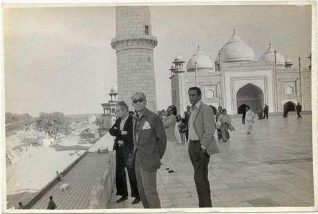 En visite au Taj Mahal